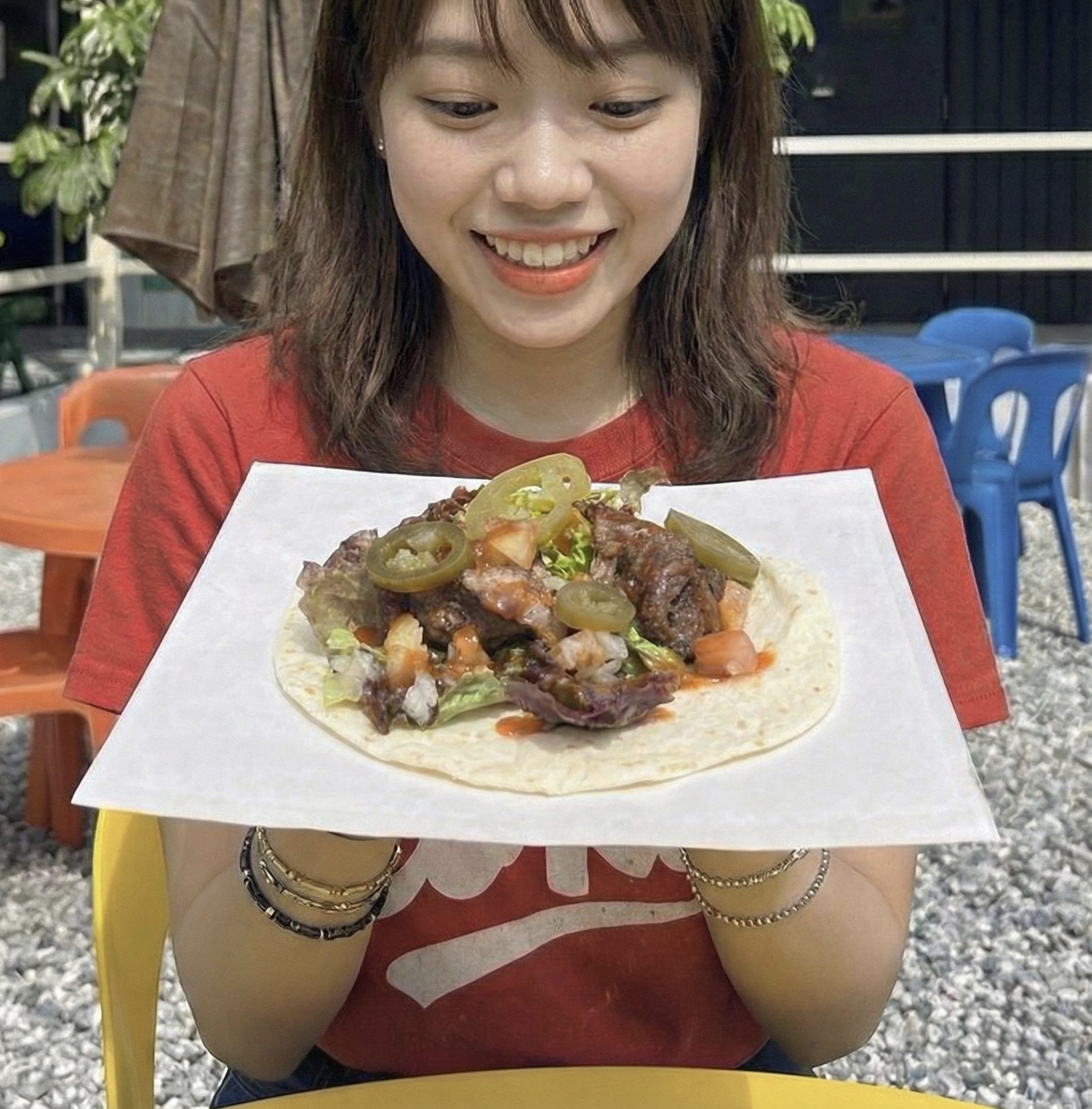 ジャークチキンHOTチリ