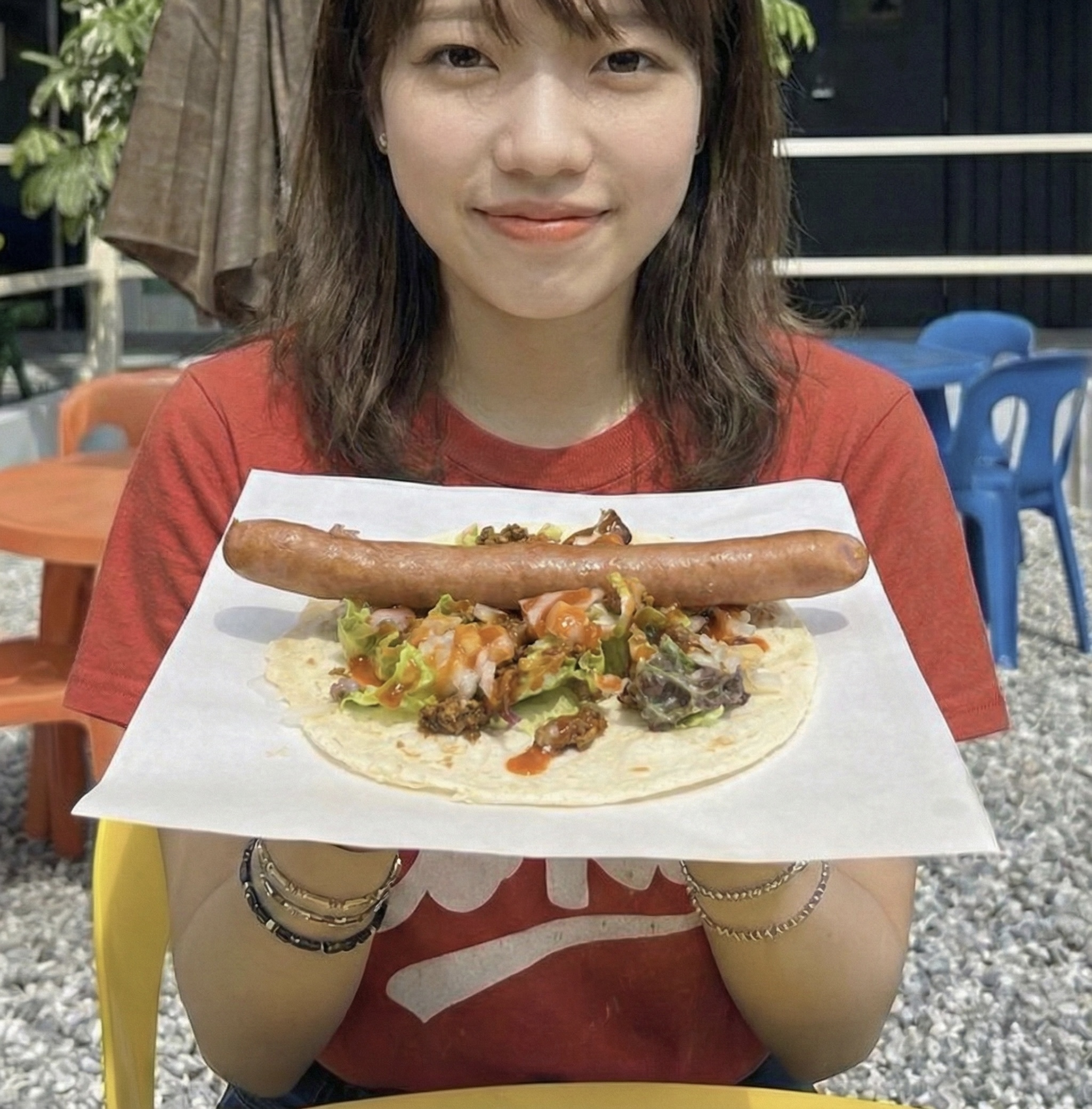 ソーセージタコス